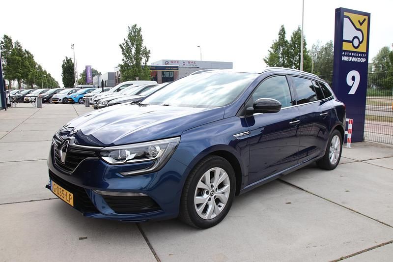 Blauw, metallic lak Occasion 2019 Renault Mégane GrandTour LIMITED Stationwagen | € 13.949 (Eerlijke prijs) - Afbeelding 1/4