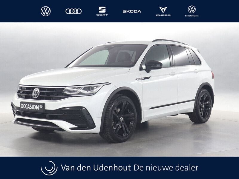 Wit Gebruikt 2021 VW Tiguan Business+ SUV | € 31.990 (Eerlijke prijs) - Afbeelding 1/4