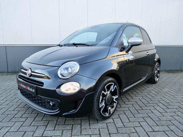 Zwart Gebruikt 2020 Fiat 500 Rockstar Hatchback | € 15.950 (Duur) - Afbeelding 1/3