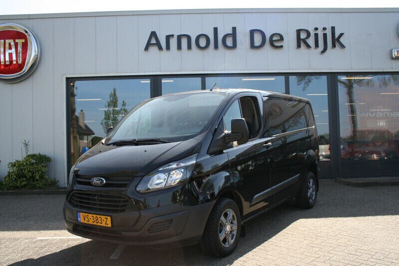Zwart Gebruikt 2016 Ford Transit Custom Van | € 9.950 (Eerlijke prijs) - Afbeelding 1/4