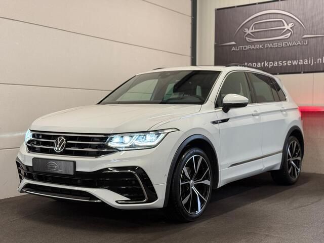 Wit Gebruikt 2021 VW Tiguan R-line SUV | € 35.950 (Eerlijke prijs) - Afbeelding 1/4