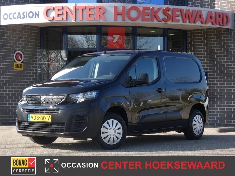 Zwart Gebruikt 2019 Peugeot Partner MPV | € 9.681 (Goede deal) - Afbeelding 1/4