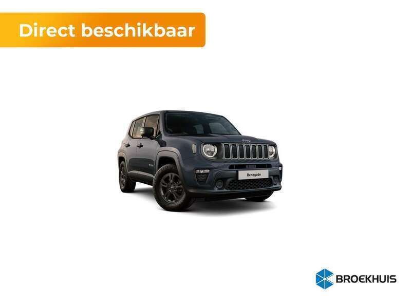 Blauw, metallic lak Nieuw 2025 Jeep Renegade SUV | € 40.911 (Duur) - Afbeelding 1/4