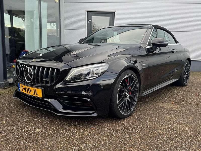 Occasion Mercedes C63 AMG AMG 510 PK (375 kW) 2019 Zwart Cabriolet