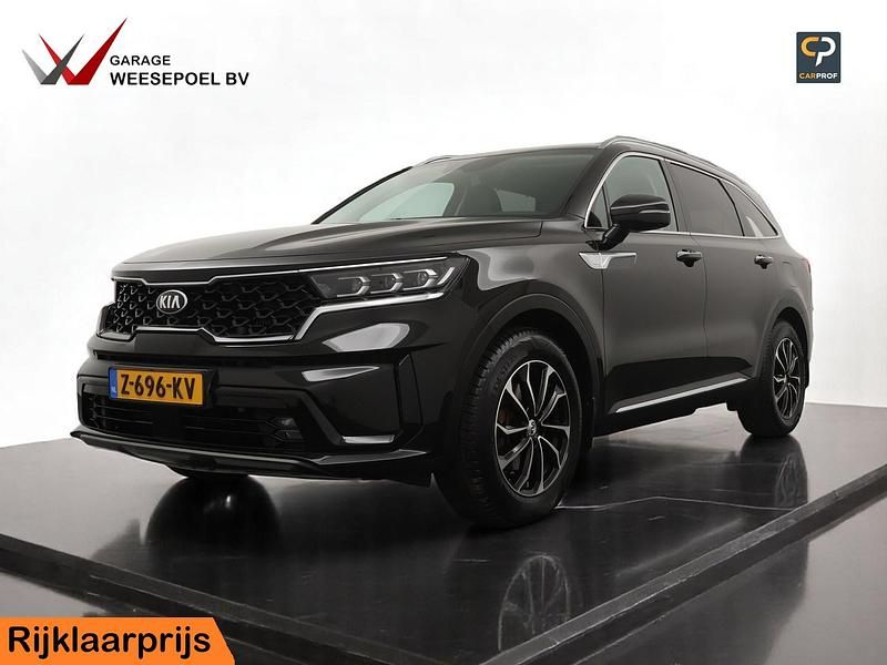 Zwart, metallic lak Occasion 2021 Kia Sorento Edition 7 SUV | € 38.950 - Afbeelding 1/3