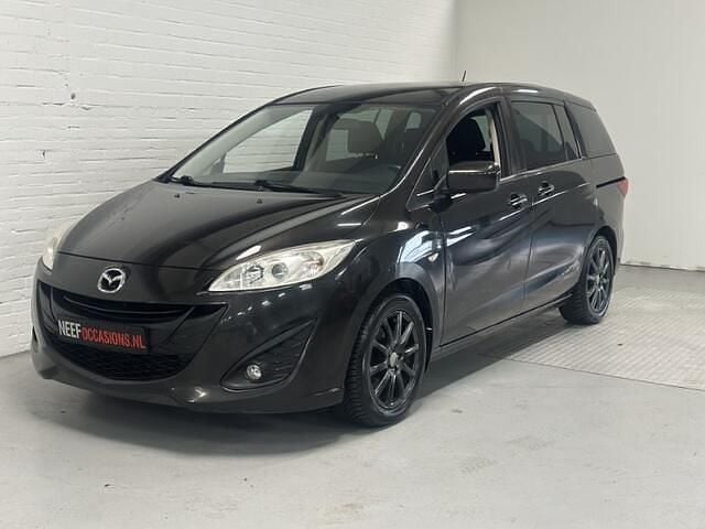 Zwart Occasion 2012 Mazda 5 MPV | € 6.999 (Eerlijke prijs) - Afbeelding 1/4