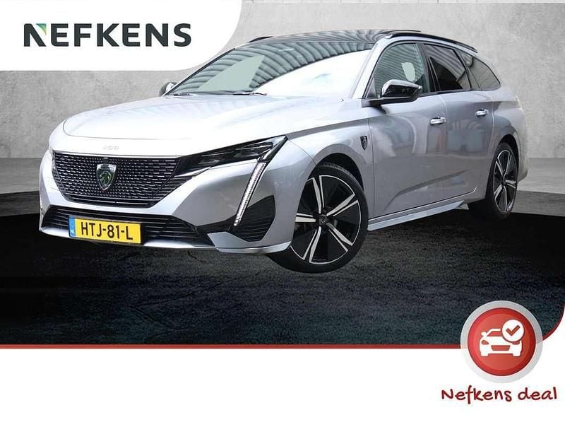 Grijs Gebruikt 2023 Peugeot 308 GT Stationwagen | € 24.300 (Super prijs) - Afbeelding 1/3