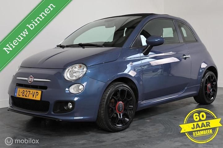 Occasion Fiat 500 Lounge 69 PK (50 kW) 2014 Blauw Hatchback