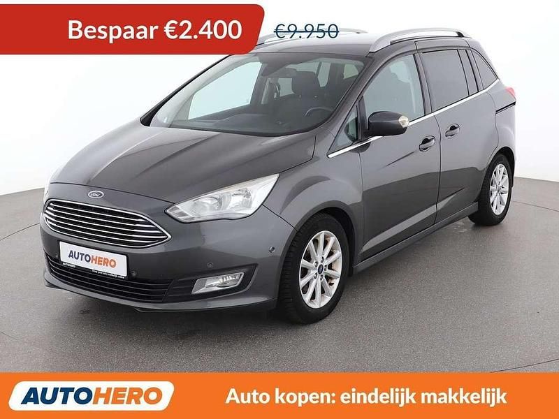 Grijs Occasion 2015 Ford Grand C-Max Titanium MPV | € 7.749 (Goede deal) - Afbeelding 1/3