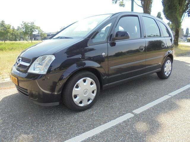 Zwart Gebruikt 2003 Opel Meriva Enjoy MPV | € 1.350 (Eerlijke prijs) - Afbeelding 1/4