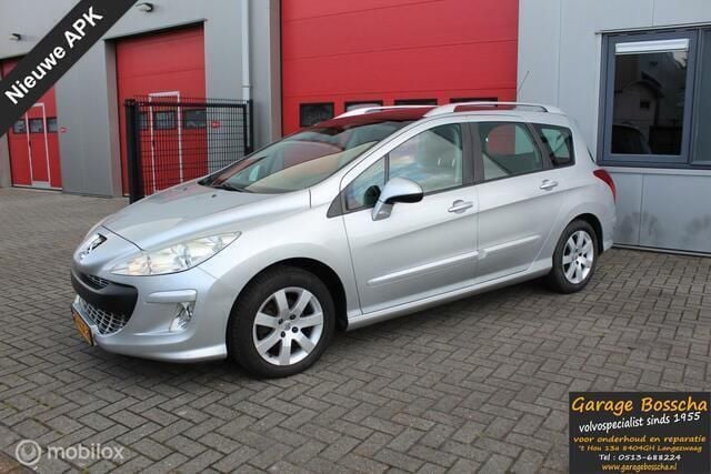Grijs Gebruikt 2010 Peugeot 308 Allure MPV | € 3.150 (Eerlijke prijs) - Afbeelding 1/4