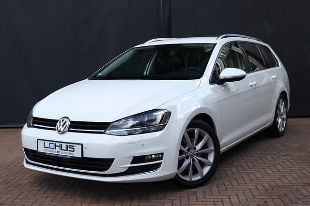 Wit Gebruikt 2017 VW Golf VII Highline Stationwagen | € 13.950 (Eerlijke prijs) - Afbeelding 1/4