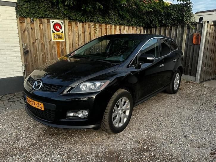 Zwart (metallic) Gebruikt 2007 Mazda CX-7 SUV | € 5.750 (Duur) - Afbeelding 1/4