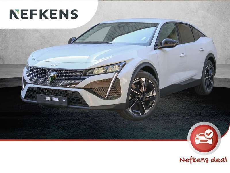 Wit Nieuw 2025 Peugeot 408 Allure Sedan | € 43.648 (Eerlijke prijs) - Afbeelding 1/4
