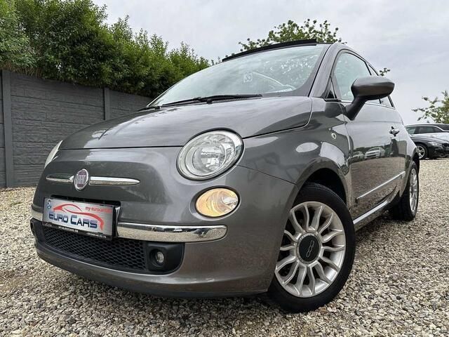 Grijs Gebruikt 2014 Fiat 500C Lounge Cabriolet | € 7.990 (Goede deal) - Afbeelding 1/4