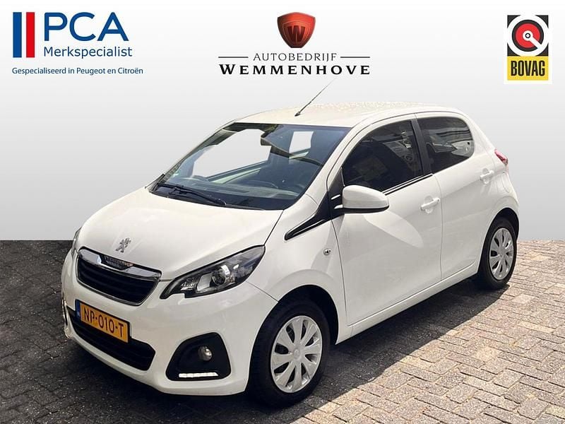 Wit Gebruikt 2017 Peugeot 108 Active Hatchback | € 5.845 (Eerlijke prijs) - Afbeelding 1/4