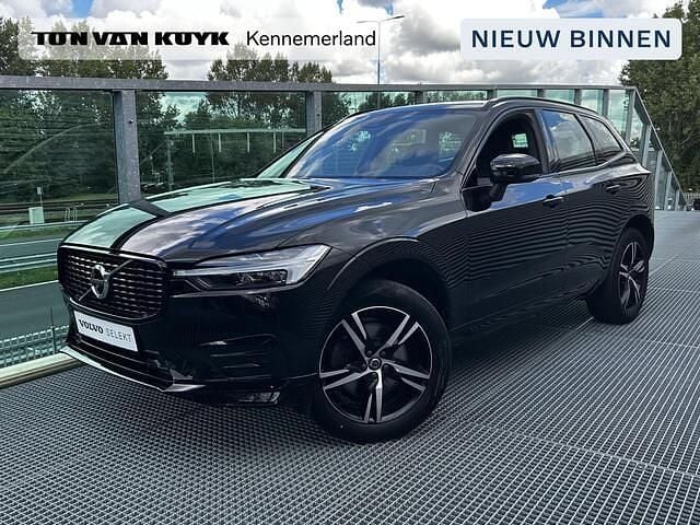 Zwart Gebruikt 2021 Volvo XC60 R-Design SUV | € 39.950 (Eerlijke prijs) - Afbeelding 1/4