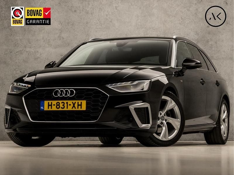 Zwart Gebruikt 2020 Audi A4 S-Line Stationwagen | € 27.445 (Goede deal) - Afbeelding 1/4