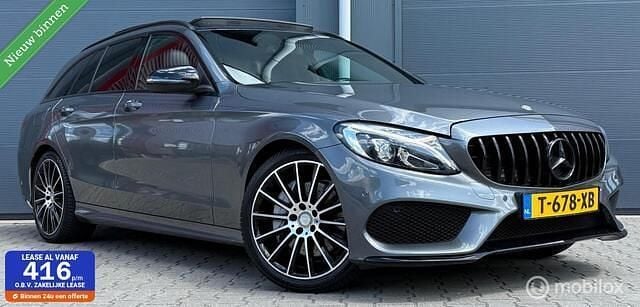 Grijs Gebruikt 2016 Mercedes C250 AMG Stationwagen | € 25.950 (Duur) - Afbeelding 1/4