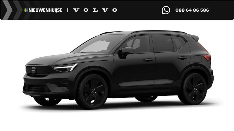 Zwart Nieuw 2026 Volvo EX40 Plus SUV | € 54.870 (Eerlijke prijs) - Afbeelding 1/4
