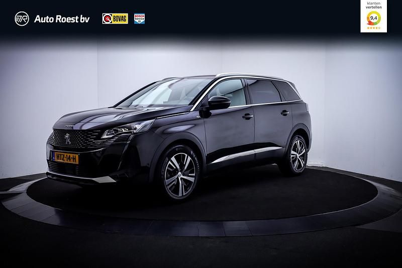 Zwart Gebruikt 2023 Peugeot 5008 GT MPV | € 34.925 (Iets duurder) - Afbeelding 1/4