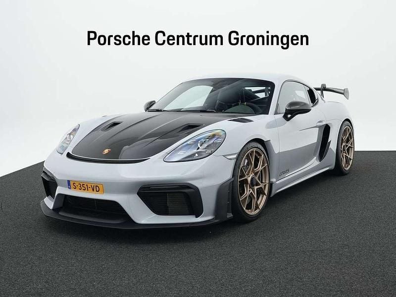 Grijs Occasion 2023 Porsche 718 Cayman GT4 Coupé | € 219.900 - Afbeelding 1/4