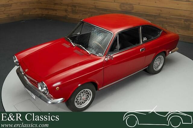 Rood Gebruikt 1971 Fiat 850 Sport Coupé | € 16.950 - Afbeelding 1/4
