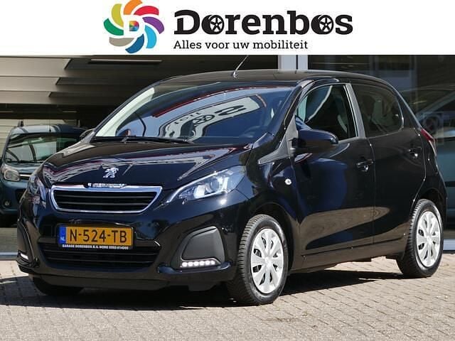 Zwart Gebruikt 2022 Peugeot 108 Active Hatchback | € 11.850 (Duur) - Afbeelding 1/4