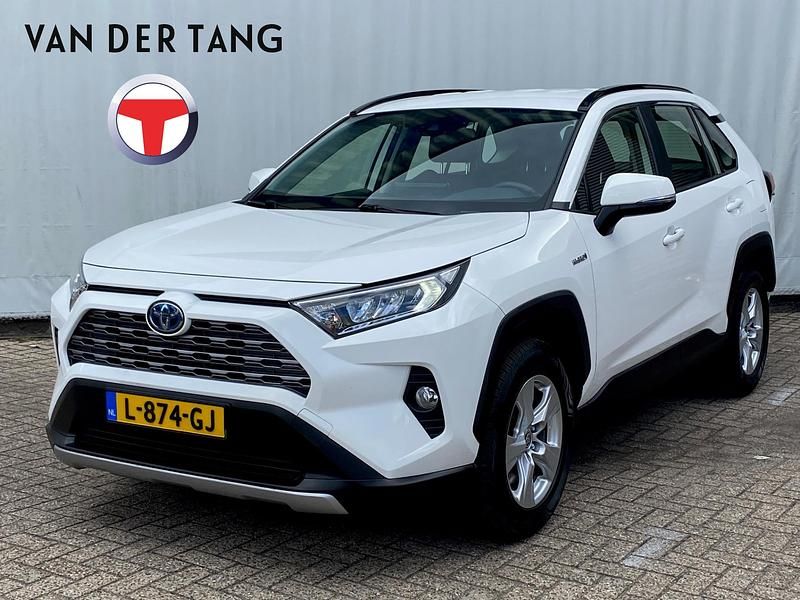 Wit Gebruikt 2021 Toyota RAV4 Hybrid SUV | € 28.795 (Goede deal) - Afbeelding 1/4