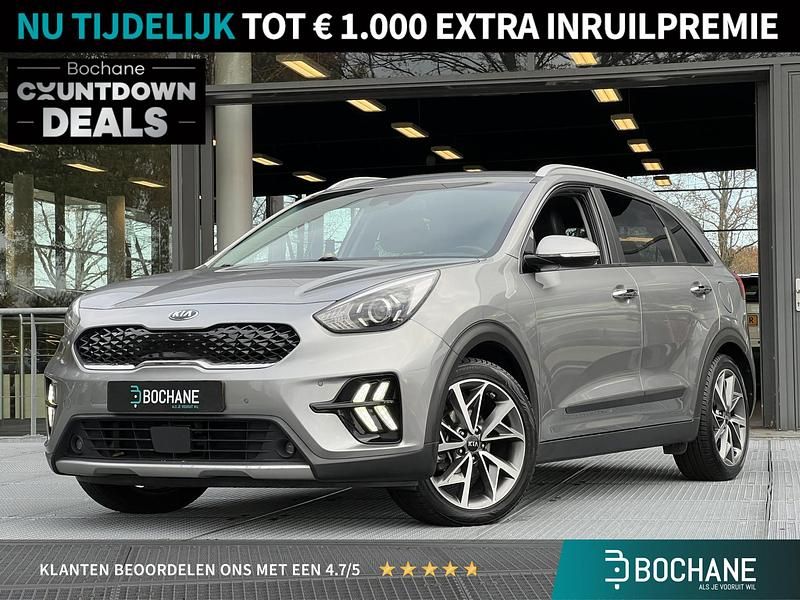 Grijs Gebruikt 2019 Kia Niro SUV | € 18.195 (Eerlijke prijs) - Afbeelding 1/4