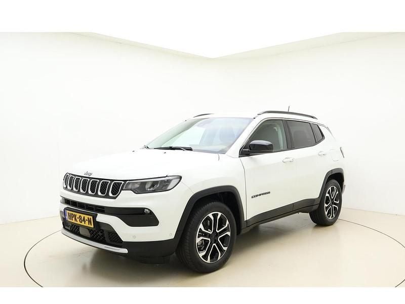 Wit Gebruikt 2022 Jeep Compass Limited SUV | € 29.945 (Eerlijke prijs) - Afbeelding 1/4