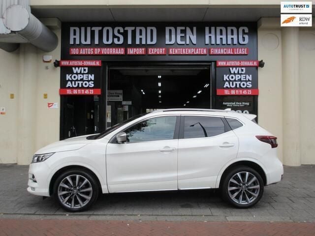 Wit Gebruikt 2020 Nissan Qashqai Tekna+ SUV | € 19.950 (Super prijs) - Afbeelding 1/4