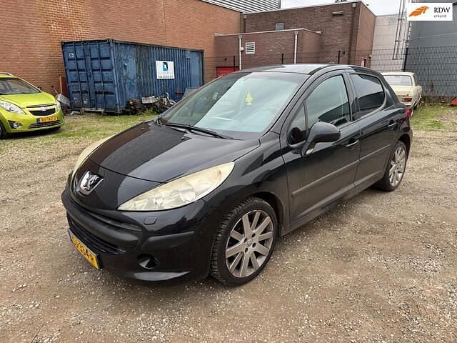Zwart Occasion 2007 Peugeot 207 Hatchback | € 2.499 (Eerlijke prijs) - Afbeelding 1/4
