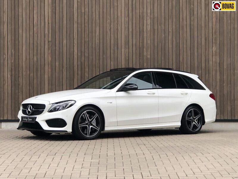 Wit Gebruikt 2022 Mercedes C43 AMG AMG Stationwagen | € 36.900 (Super prijs) - Afbeelding 1/4
