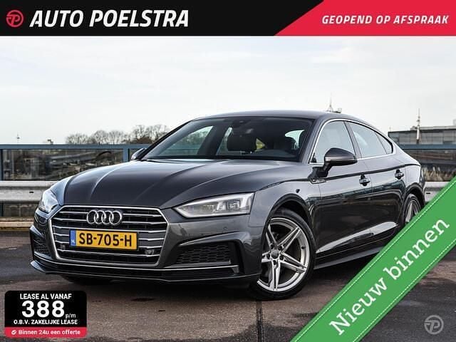 Grijs Gebruikt 2018 Audi A5 Sportback S-Line Hatchback | € 23.950 (Eerlijke prijs) - Afbeelding 1/4