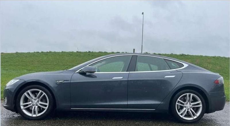Occasion Tesla Model S 280 kW (381 PK) 2015 Grijs Hatchback