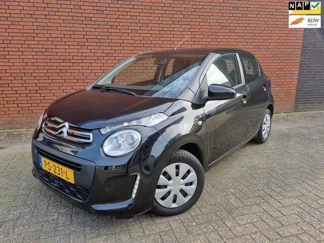Zwart Gebruikt 2017 Citroën C1 Feel Hatchback | € 6.750 (Eerlijke prijs) - Afbeelding 1/4