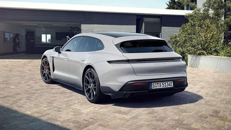Occasion Porsche Taycan Sport Turismo 439 kW (598 PK) 2023 Grijs Stationwagen