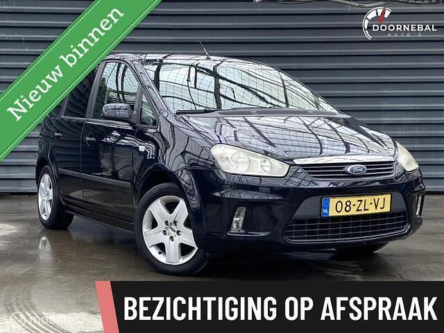 Zwart Gebruikt 2008 Ford C-MAX Trend MPV | € 3.680 (Eerlijke prijs) - Afbeelding 1/4