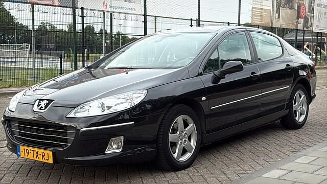 Zwart Gebruikt 2007 Peugeot 407 Sedan | € 2.749 (Duur) - Afbeelding 1/4