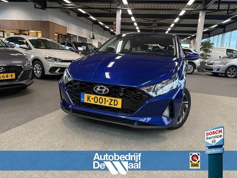 Blauw Occasion 2021 Hyundai i20 Comfort Hatchback | € 16.750 (Eerlijke prijs) - Afbeelding 1/4