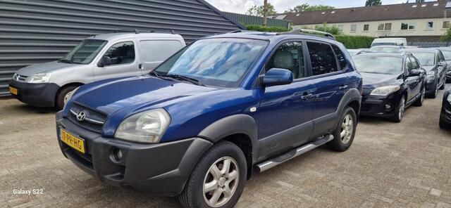 Blauw Gebruikt 2004 Hyundai Tucson Dynamiq SUV | € 2.200 (Eerlijke prijs) - Afbeelding 1/4