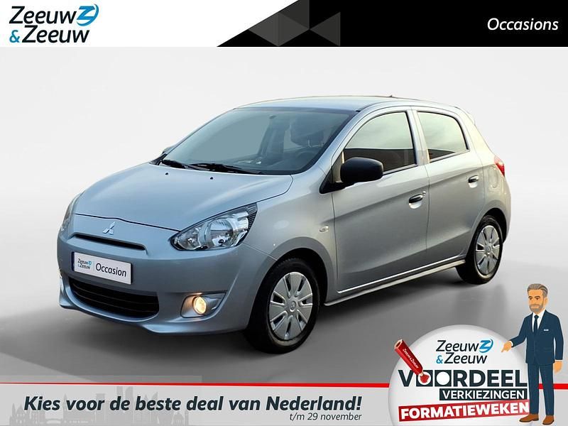 Grijs Gebruikt 2014 Mitsubishi Space Star Inform Hatchback | € 6.995 (Iets duurder) - Afbeelding 1/4