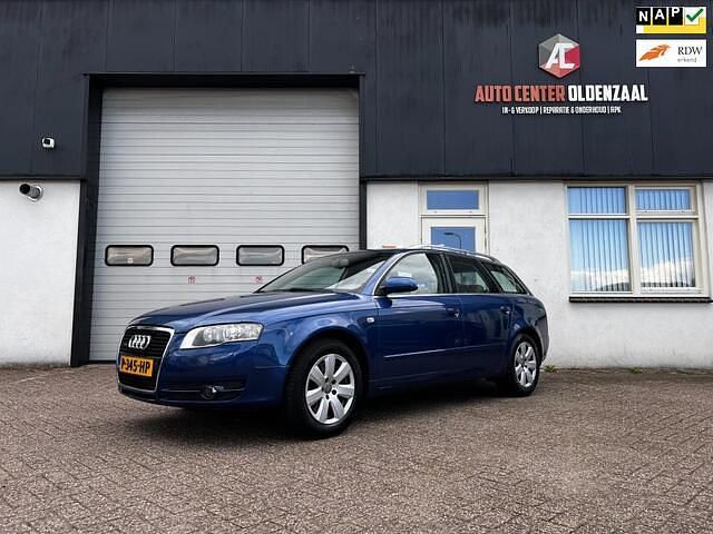 Blauw Gebruikt 2007 Audi A4 Stationwagen | € 5.299 (Super prijs) - Afbeelding 1/4
