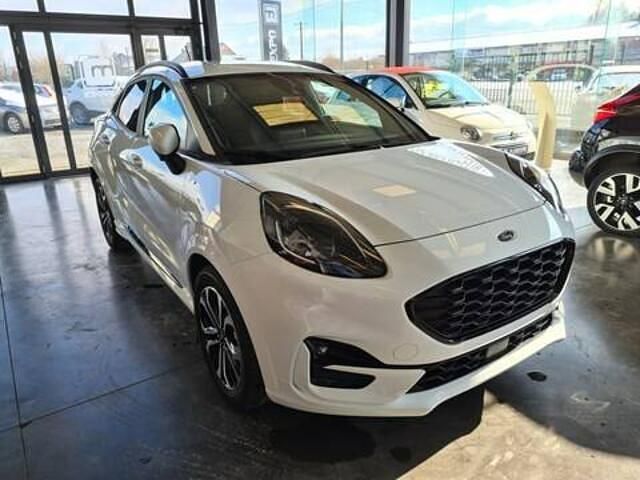 Wit Gebruikt 2021 Ford Puma ST-Line Sedan | € 24.208 - Afbeelding 1/4