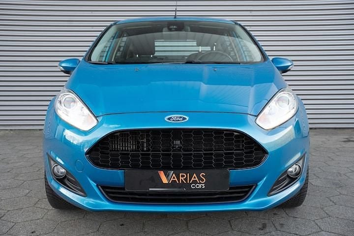Occasion Ford Fiesta Titanium 101 PK (74 kW) 2014 Blauw (metallic) Hatchback
