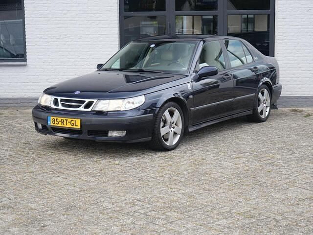 Blauw Gebruikt 1999 Saab 9-5 Aero Sedan | € 1.999 - Afbeelding 1/4