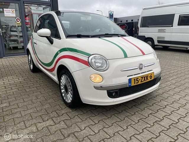 Occasion Fiat 500 Lounge 69 PK (50 kW) 2012 Wit Hatchback