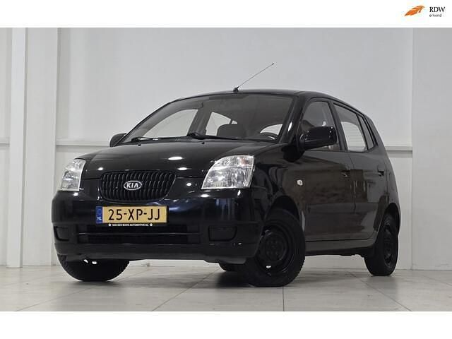 Zwart Occasion 2007 Kia Picanto Light Hatchback | € 1.494 (Eerlijke prijs) - Afbeelding 1/3