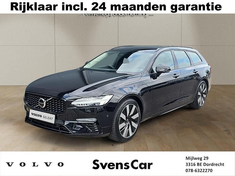 Zwart Gebruikt 2024 Volvo V90 Ultra Stationwagen | € 53.450 (Eerlijke prijs) - Afbeelding 1/4